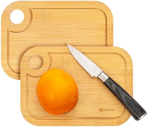 Mini Bamboo Cutting Board Set of 2