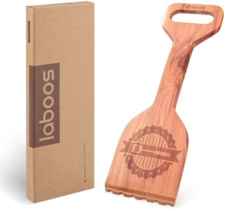 Premium Cedar Grill Scraper