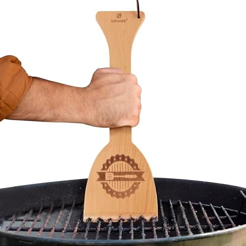 Wooden BBQ Grill Scraper