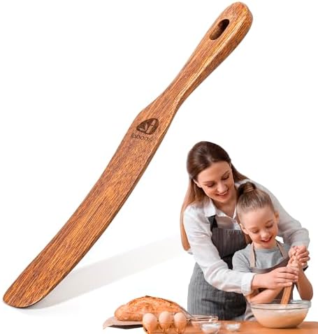 Wooden Skinny Spurtle Mixing Stick